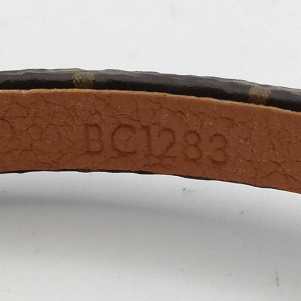 LOUIS VUITTON Brown Monogram Charm Bracelet - Picture 8 of 10